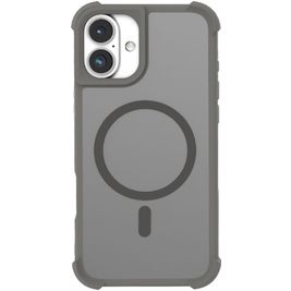 Mobigear Armor Shield iPhone 16 MagSafe Hoesje Hardcase Backcover - Grijs Mobigear Armor Shield iPhone 16 MagSafe Hoesje Hardcase Backcover - Grijs