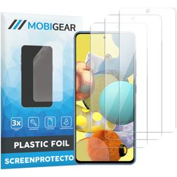 Mobigear Samsung Galaxy A51 Screenprotector Folie - Case Friendly (3-Pack)