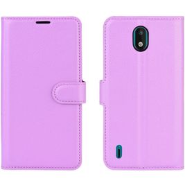 Mobigear Classic Nokia 1.3 Hoesje Bookcase Portemonnee - Paars