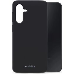 Mobilize Rubber Gelly Samsung Galaxy A17 Hoesje Flexibel TPU Backcover - Zwart