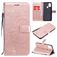 Mobigear Butterfly Samsung Galaxy A21s Hoesje Bookcase Portemonnee - Roségoud
