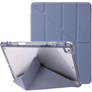Mobigear Origami iPad 9 (2021) Hoes Bookcase - Blauw
