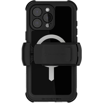 Ghostek Nautical Belt iPhone 16 Pro Max Waterdicht MagSafe Hoesje Hardcase Backcover Shockproof - Zwart