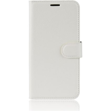 Mobigear Classic HONOR 8X Hoesje Bookcase Portemonnee - Wit