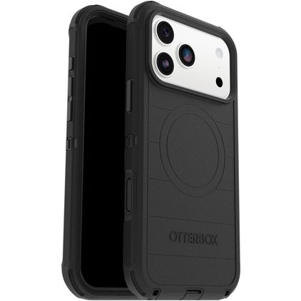 OtterBox Defender iPhone 17 Pro Max MagSafe Hoesje Hardcase Backcover Shockproof - Zwart