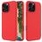 Mobigear Rubber Touch iPhone 16 Pro Siliconen Hoesje Backcover - Rood