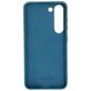Mobiparts Samsung Galaxy S23 Siliconen Hoesje Backcover - Blueberry Blue