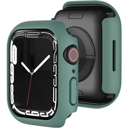 Mobigear Colors Dun Apple Watch - 45 mm Hardcase Hoesje - Groen