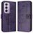 Mobigear Butterfly OPPO Reno 12 Pro Hoesje Bookcase Portemonnee - Paars