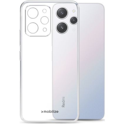 Mobilize Gelly Doorzichtig Xiaomi Redmi 12 Hoesje Flexibel TPU Backcover - Transparant