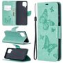 Mobigear Butterfly Samsung Galaxy A12 Hoesje Bookcase Portemonnee - Turquoise