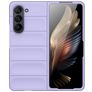 Mobigear Bumpy Samsung Galaxy Z Fold 5 Hoesje Flexibel TPU Backcover - Paars