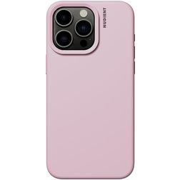 Nudient Base iPhone 15 Pro Max Siliconen Hoesje Backcover - Baby Pink