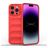 Mobigear Bumpy iPhone 15 Pro Max Hoesje Flexibel TPU Backcover - Rood