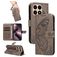 Mobigear Butterfly Xiaomi 15T Hoesje Bookcase Portemonnee - Grijs