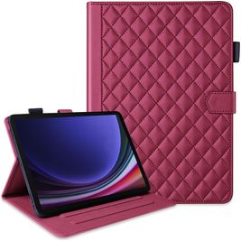Mobigear Diamond Samsung Galaxy Tab S10 FE Plus Hoes Bookcase - Rood