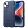 Mobigear Rugged Shield iPhone 15 Plus Hoesje Flexibel TPU Backcover Shockproof - Blauw