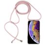 Mobigear Lanyard Transparent TPU Case Rose Gold Apple iPhone X / Xs