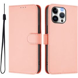 Mobigear Urban Wallet iPhone 16 Pro Max Hoesje Bookcase Portemonnee - Roze