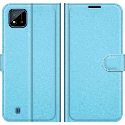 Mobigear Classic Realme C11 (2020) Hoesje Bookcase Portemonnee - Blauw