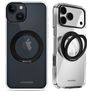 Mobilize 360 Rotating Ring iPhone 13 MagSafe Hoesje Hardcase Backcover met Ringhouder - Zwart