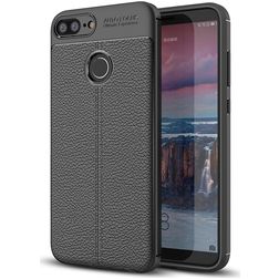 Mobigear Luxury HONOR 10 Lite Hoesje Flexibel TPU Backcover - Zwart