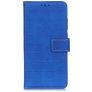 Mobigear Croco OnePlus Nord 2 Hoesje Bookcase Portemonnee - Blauw