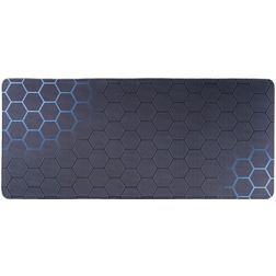 Mobigear Anti-Slip Honeycomb Muismat - 80 x 30 CM - Zwart