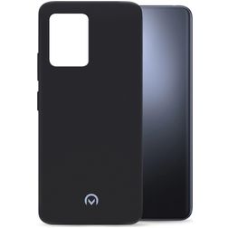 Mobilize Rubber Gelly Xiaomi Redmi Note 12 Hoesje Flexibel TPU Backcover - Matt Black