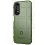 Mobigear Rugged Shield Realme 7 Hoesje Flexibel TPU Backcover Shockproof - Groen