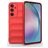 Mobigear Bumpy Samsung Galaxy A55 Hoesje Flexibel TPU Backcover - Rood