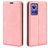 Mobigear Retro Slim Realme GT Neo 3 Hoesje Bookcase Portemonnee - Roze