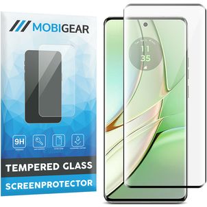 Mobigear Premium Motorola Edge 40 Glazen Screenprotector - Case Friendly - Zwart