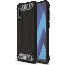 Mobigear Outdoor Samsung Galaxy A50 Hoesje Hardcase Backcover Shockproof - Zwart