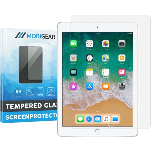Mobigear iPad 6 (2018) Glazen Screenprotector - Case Friendly