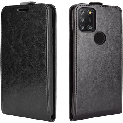 Mobigear Alcatel 3X (2020) Hoesje Flipcase - Zwart