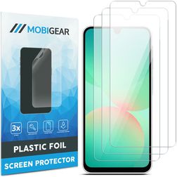Mobigear Samsung Galaxy A26 Screenprotector Folie - Case Friendly (3-Pack)