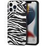 Mobigear Safari iPhone 14 Plus Hoesje Flexibel TPU Backcover - Zebra
