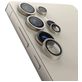 Mobigear Samsung Galaxy S25 Ultra Glazen Camera Lens Protector - Case Friendly - Grijs