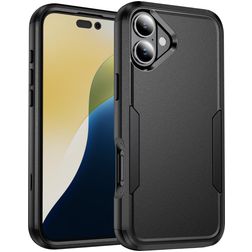 Mobigear Ultra Tough iPhone 17 Hoesje Hardcase Backcover Shockproof - Zwart