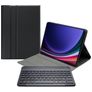 Mobilize Detachable Bluetooth Keyboard Samsung Galaxy Tab S9 FE Hoes QWERTY Bluetooth Toetsenbord Bookcase - Zwart
