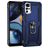 Mobigear Armor Ring Motorola Moto G22 Hoesje Hardcase Backcover Shockproof met Ringhouder - Blauw