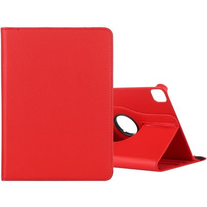 Mobigear DuoStand iPad Pro 11 Inch (2022) Hoes Draaibare Bookcase - Rood