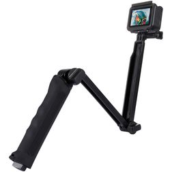 Puluz 3 Way Folding Monopod - Universal - Zwart
