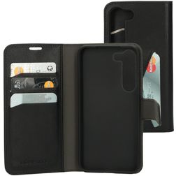 Mobiparts Classic Wallet Samsung Galaxy S23 Hoesje Bookcase Portemonnee - Zwart