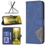 Mobigear Rhombus Google Pixel 7a Hoesje Bookcase Portemonnee - Blauw
