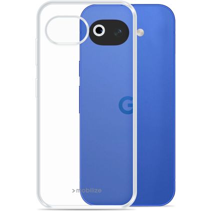 Mobilize Gelly Case Doorzichtig Google Pixel 10a Hoesje Flexibel TPU Backcover - Transparant