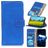 Mobigear Croco iPhone 8 Hoesje Bookcase Portemonnee - Blauw