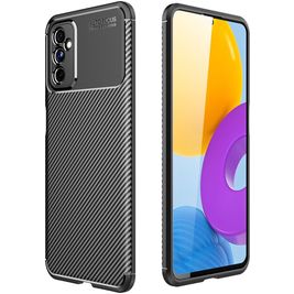Mobigear Racing Samsung Galaxy M52 Hoesje Flexibel TPU Backcover - Zwart