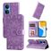 Mobigear Sunflower HONOR X7 Hoesje Bookcase Portemonnee - Paars